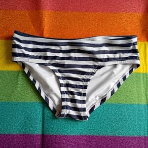 Primary 8-9 Navy Blue/White Striped Swim Bottoms